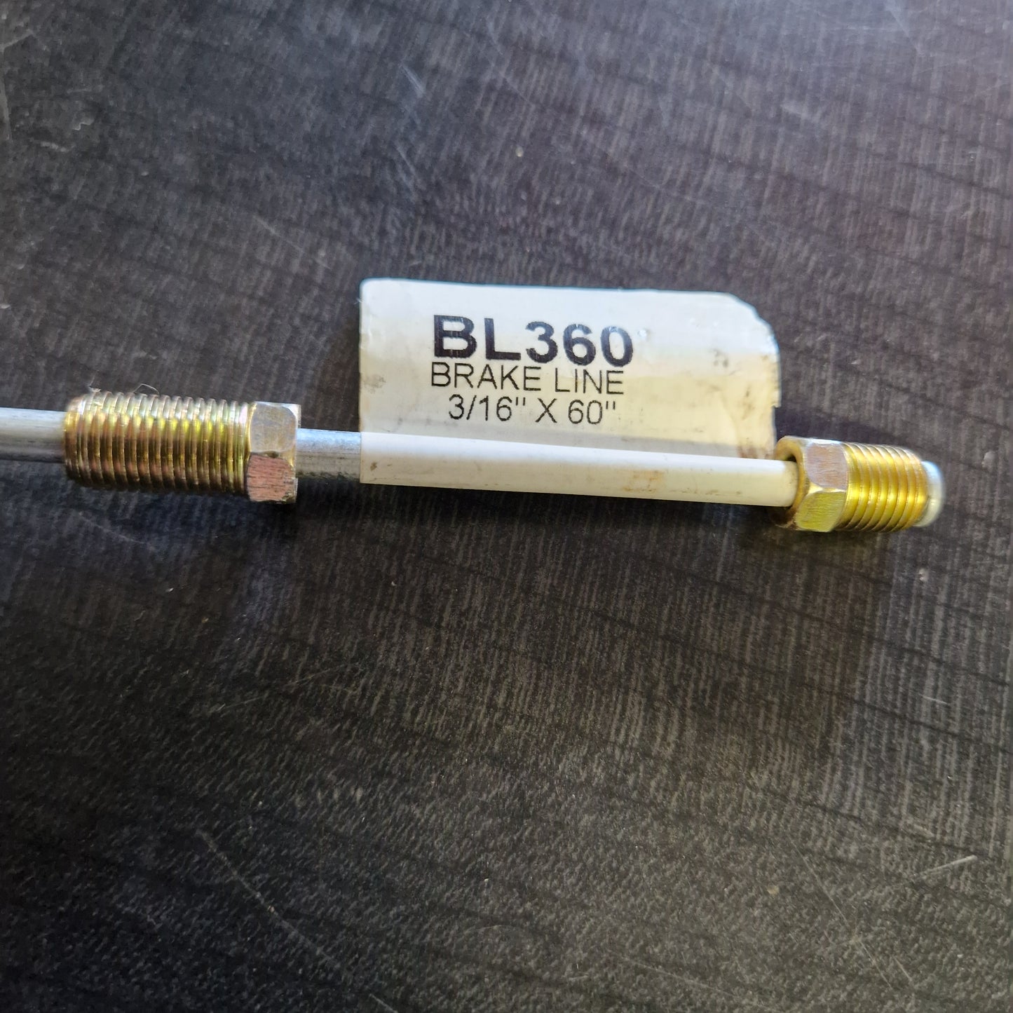 Bromsrör 3/16" x 60" Formbart BL360