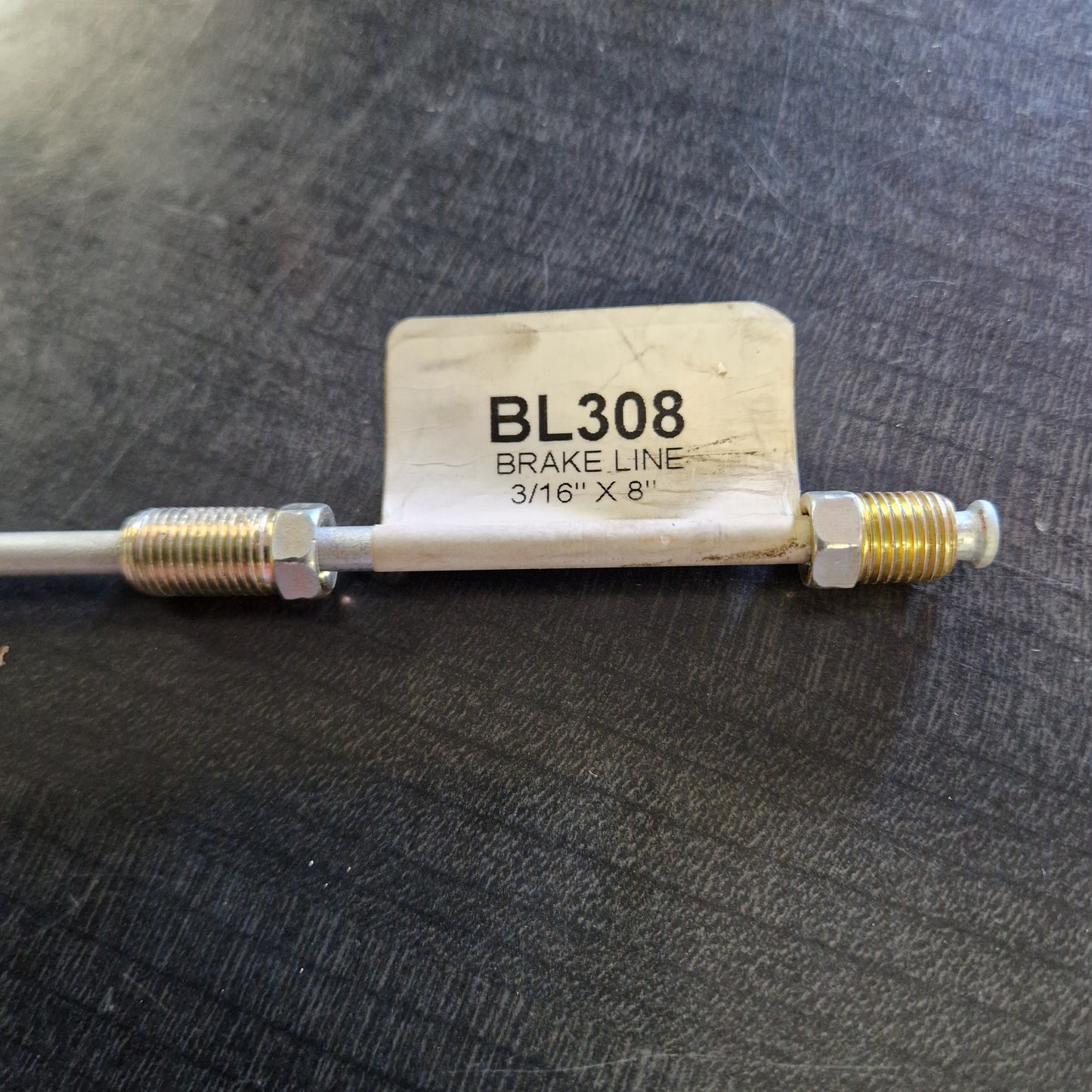 Bromsrör 3/16" x 8" Formbart BL308