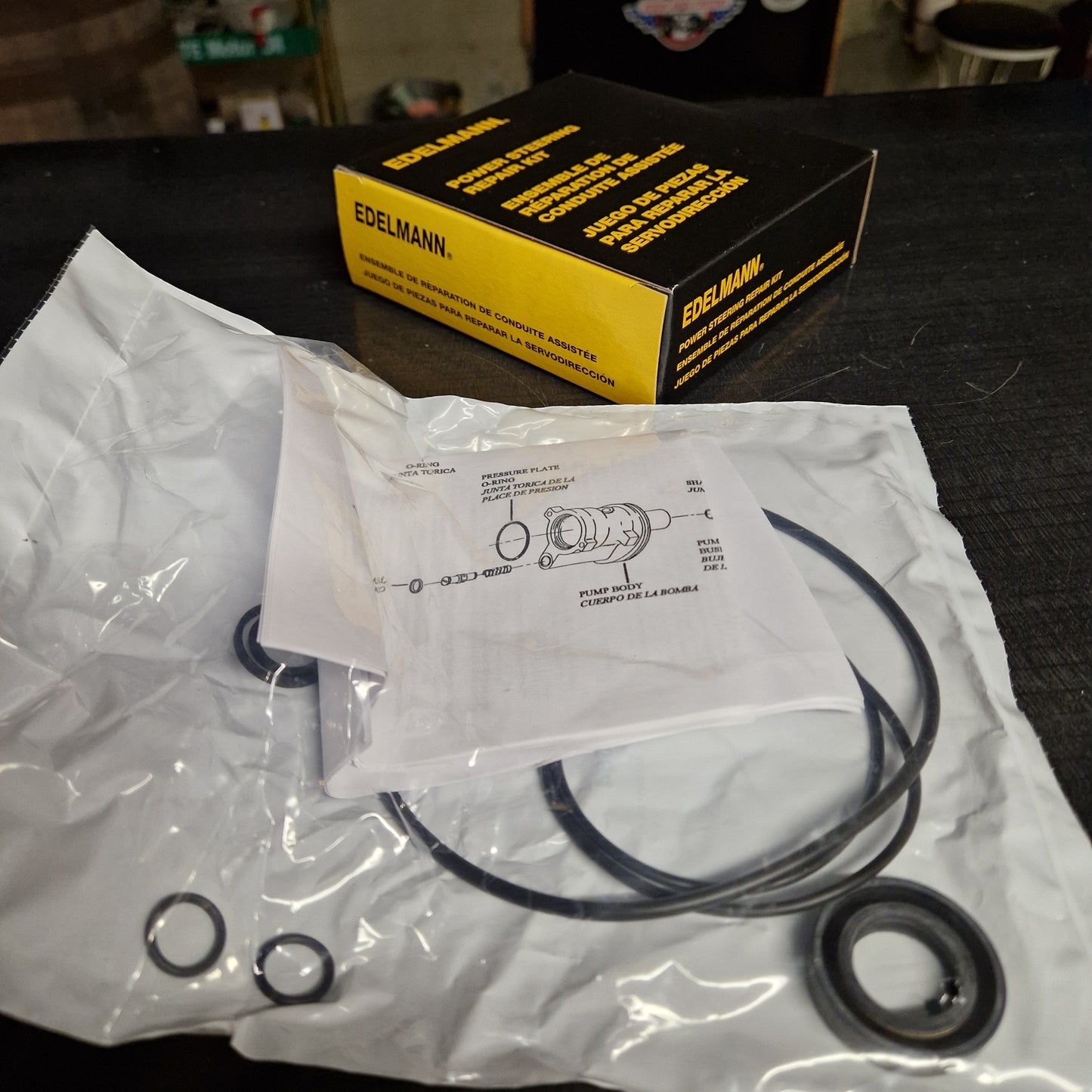 Repsats Servopump GM 60-70 Buick,,Cadillac, Internationa,l Oldsmobile, Pontiac. 8754 (2729, 351370)