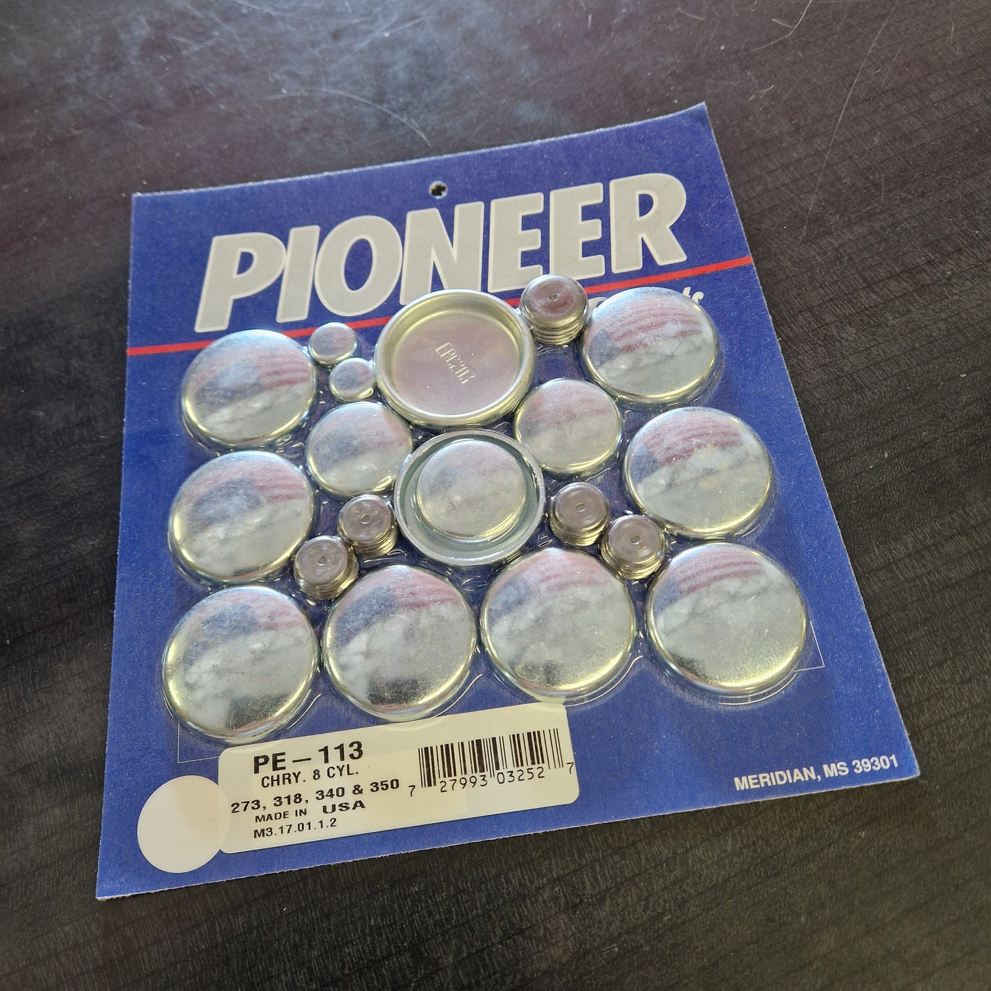 Frostpluggsats MoPar SB V8 273, 318, 340, 360 57-96. PE113