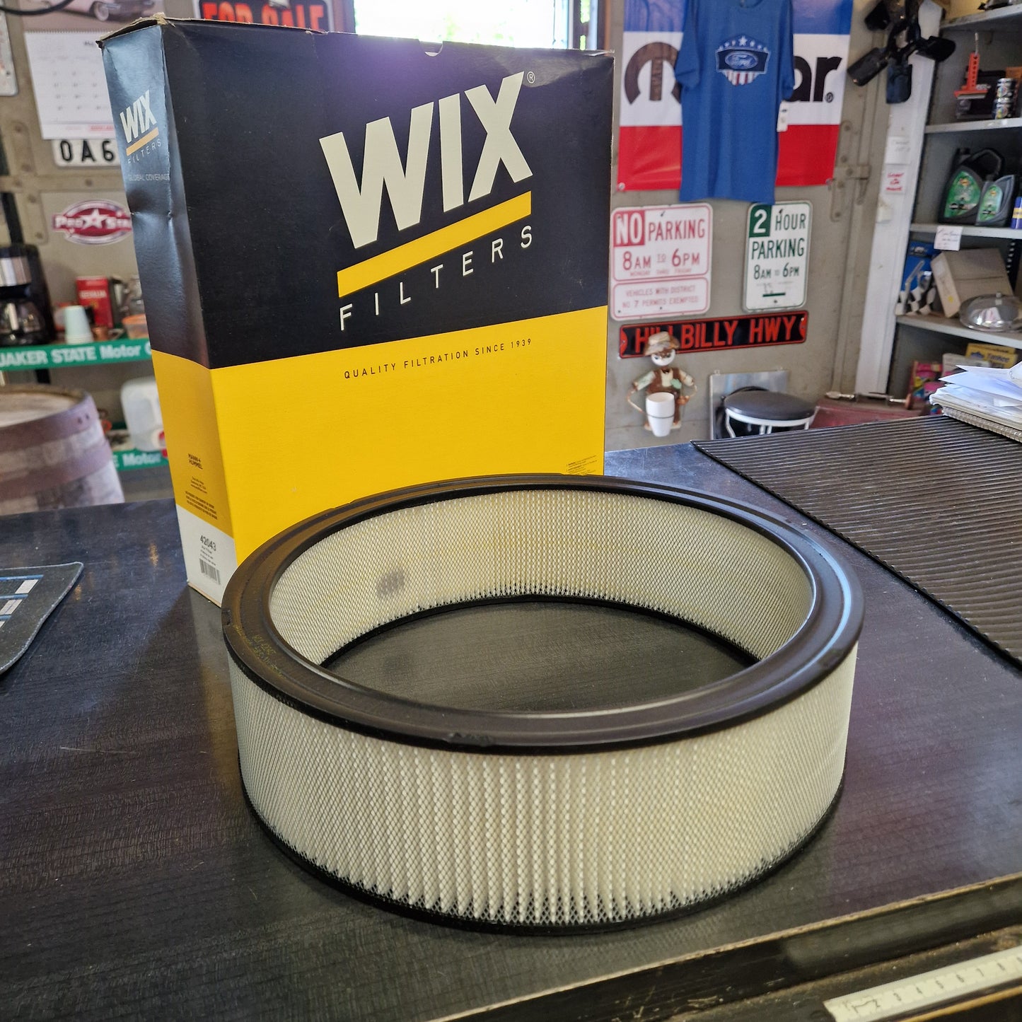 Luftfilter MoPar BB 63-78 Chrysler, Dodge, Plymouth 324 x 279 x 89mm. 42043 (QSA127, A50062)