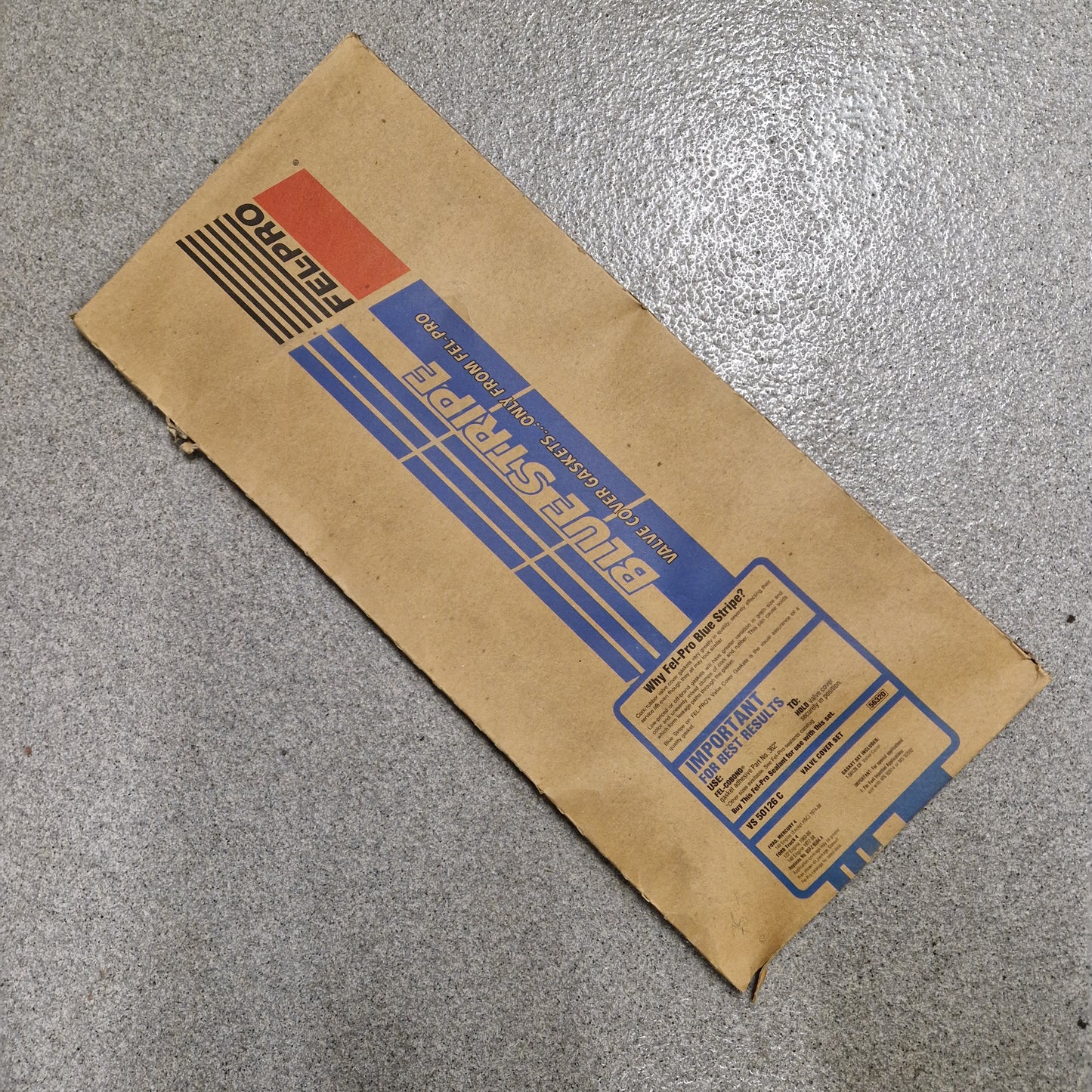 Ventilkåpspackning Ford, Mercury 4  140ci / 4 cyl. 74-88 Kork. VS50126C