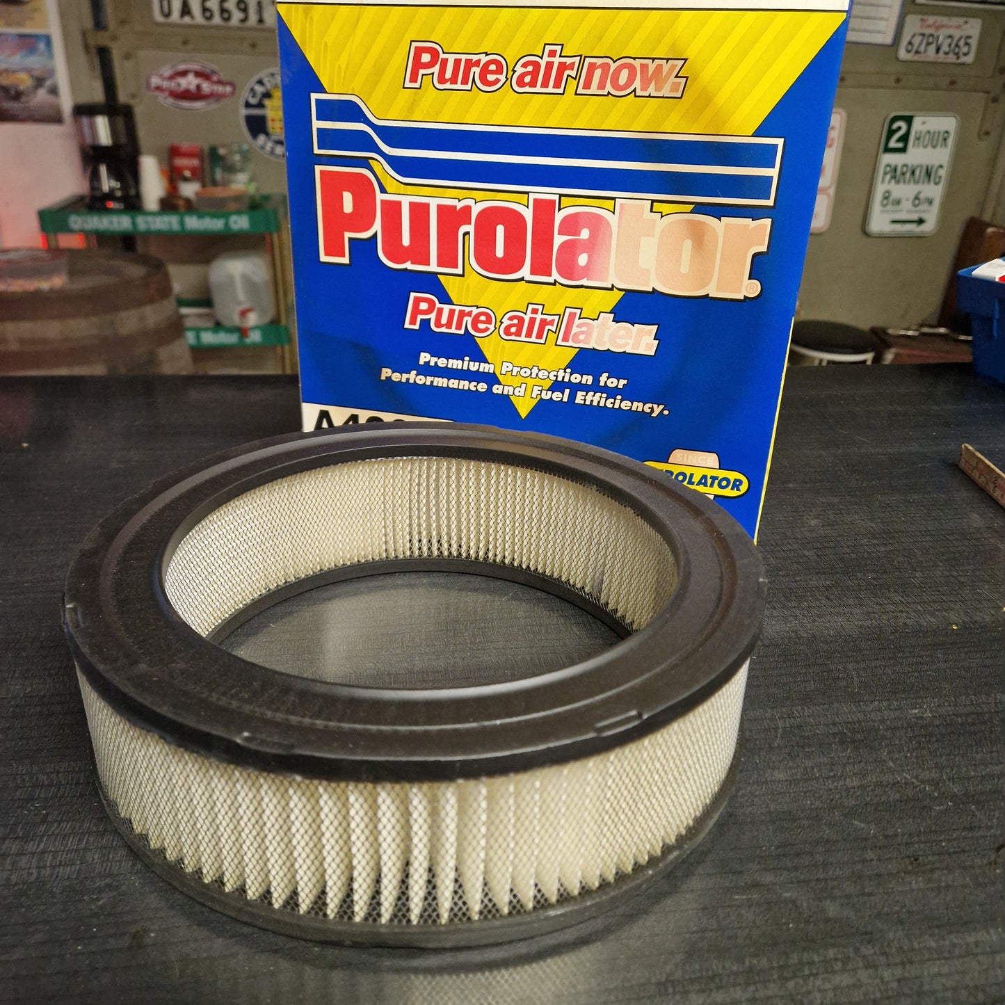 Luftfilter AMC, Checker, Chrysler, Dodge, Jeep, Plymouth 10" 260x194x70mm. A40004 (42020)