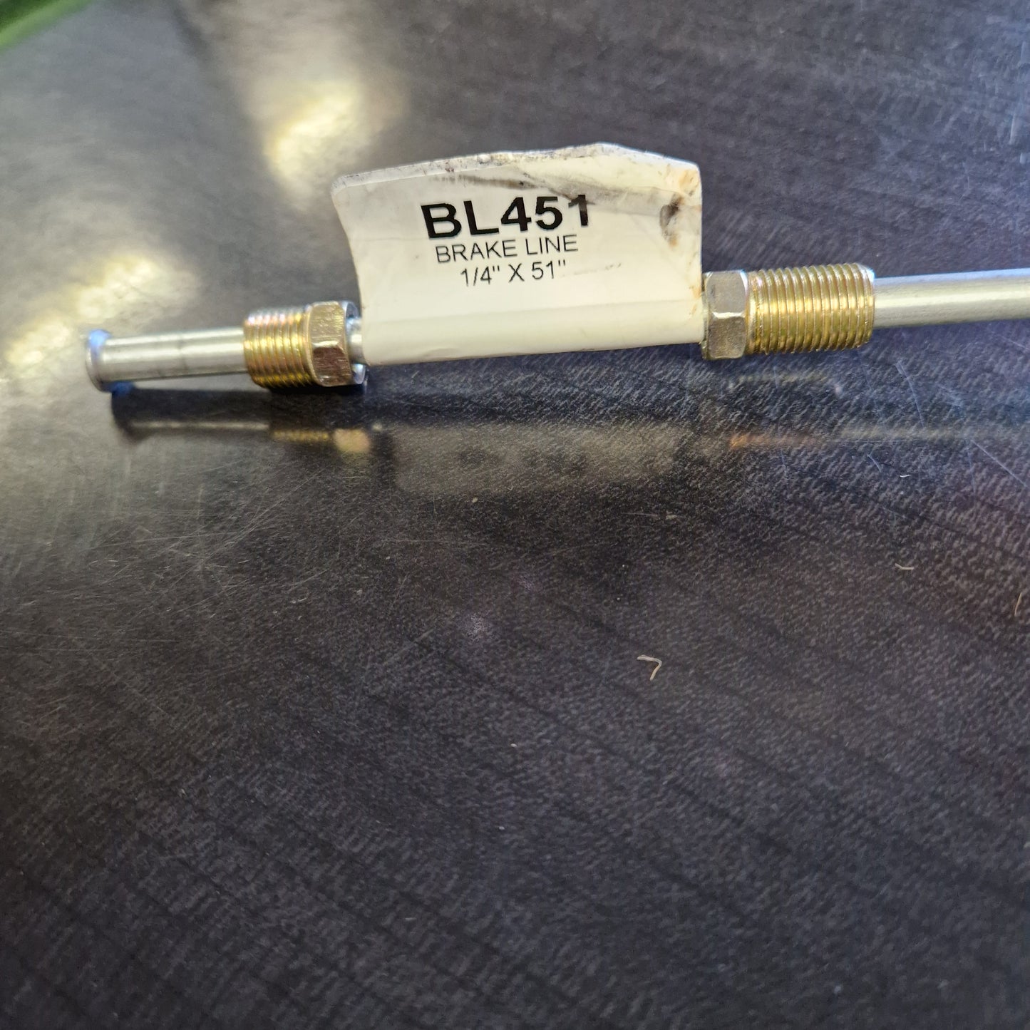 Bromsrör 1/4" x 51" Formbart BL451