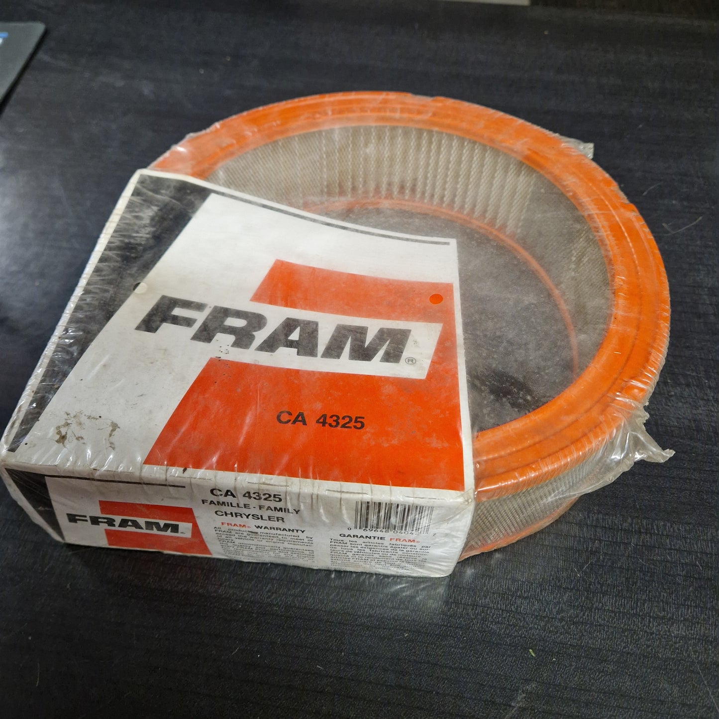 Luftfilter Chrysler, MoPar Dodge, Plymouth 80-89 CA4325 (A43467, 46042)