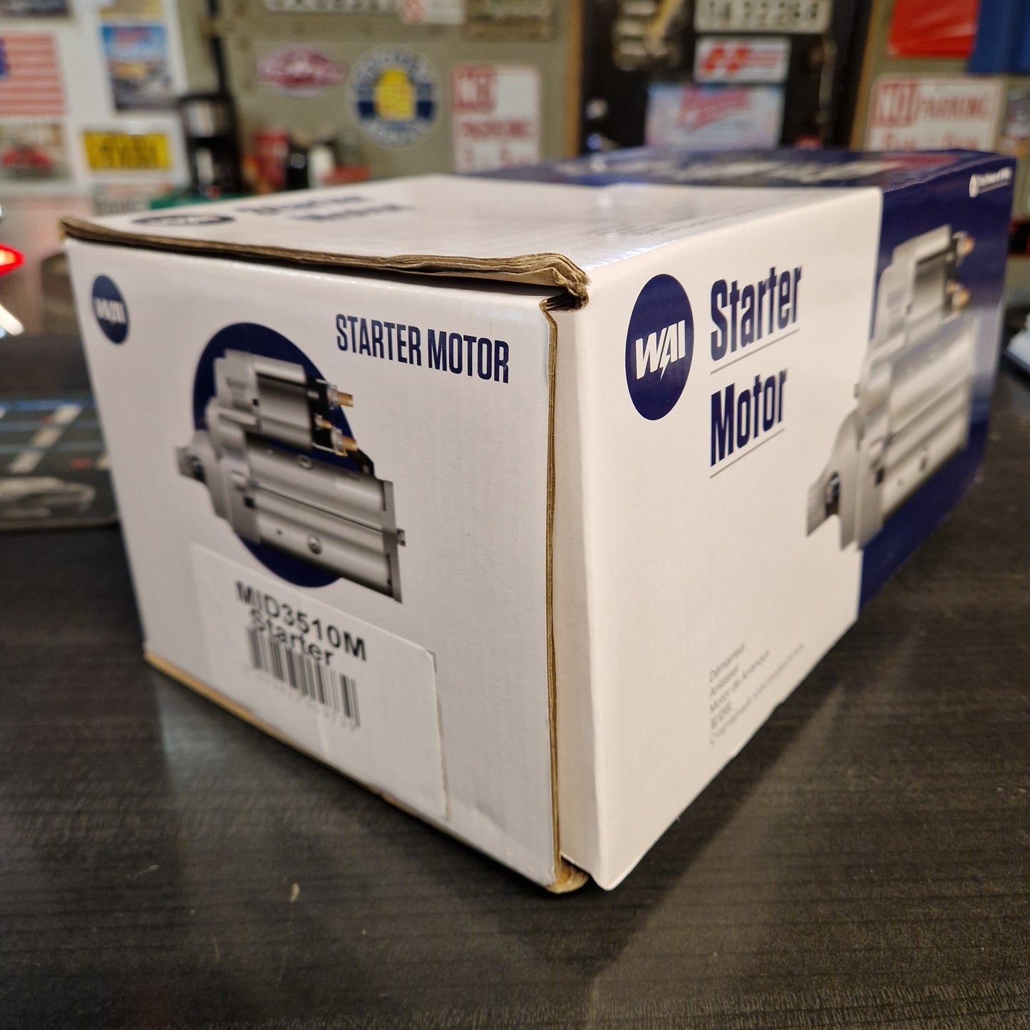 Startmotor GM 82-94, 168 kuggar. Diagonalt Bultmönster. M10-bultar. Shims ingår 3510M