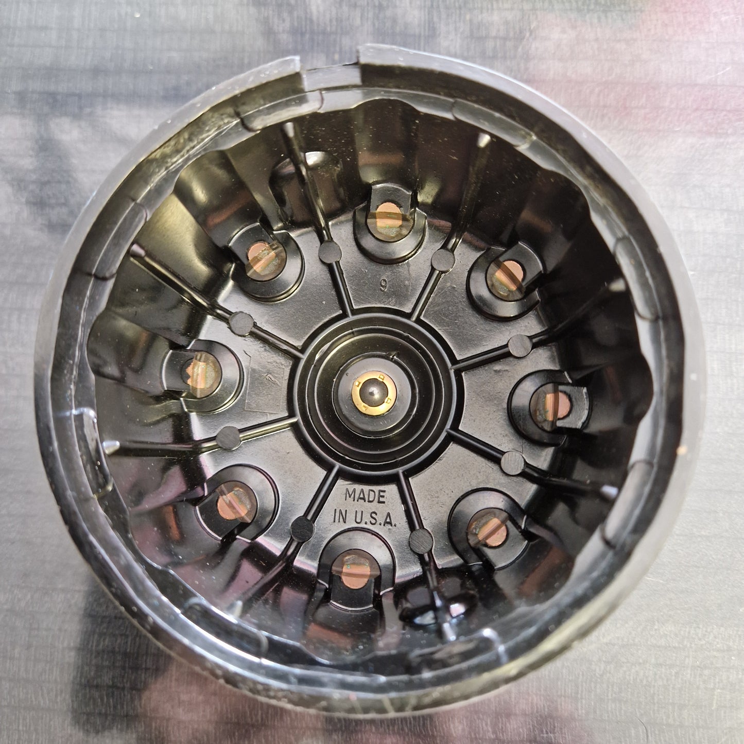 Fördelarlock Ford V8 57-76 Svart Lock FD129 (FD129T, F934)