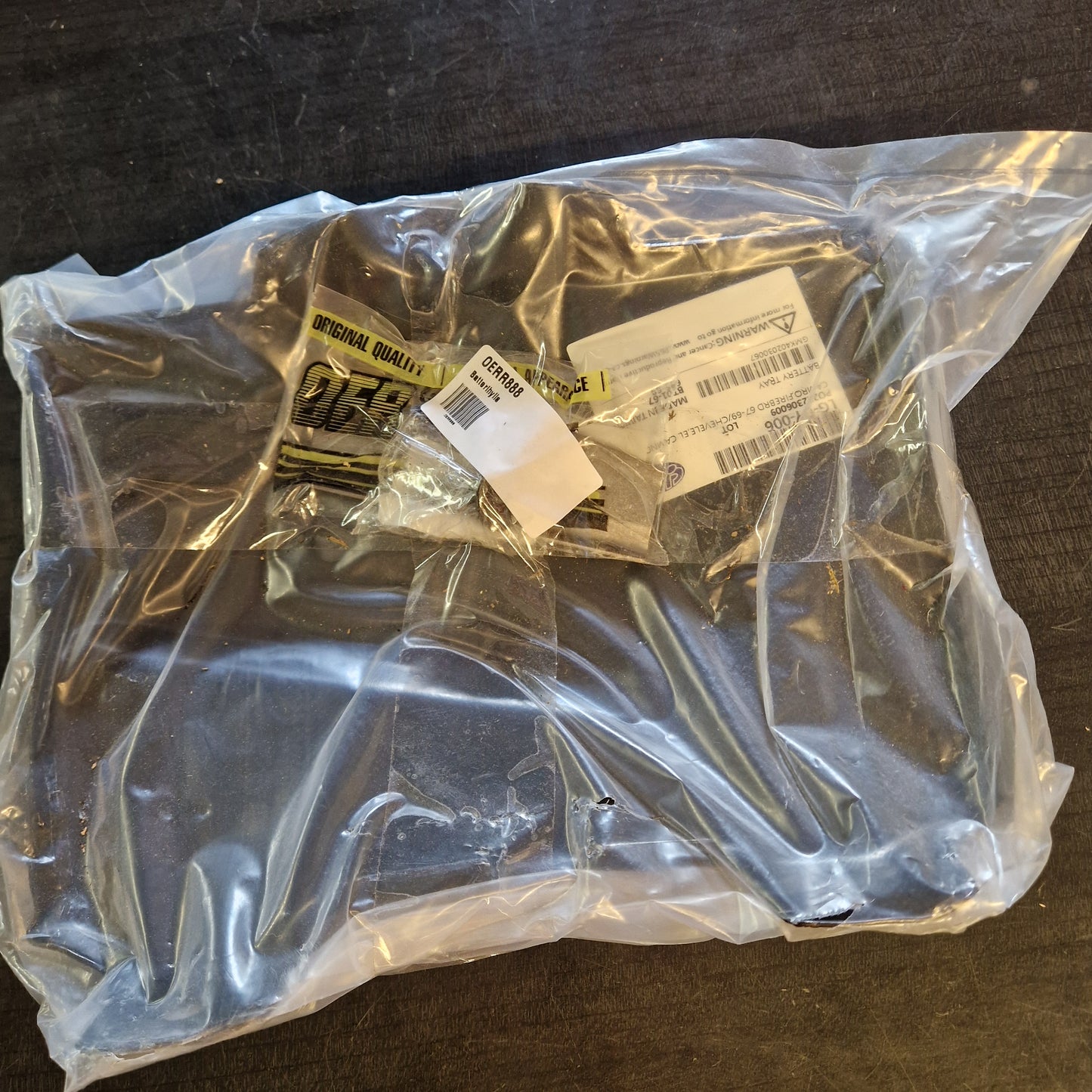 Batterihylla Chevrolet Impala, Chevelle 1966, Camaro 67-69, Pontiac Firebird 67-69 R888