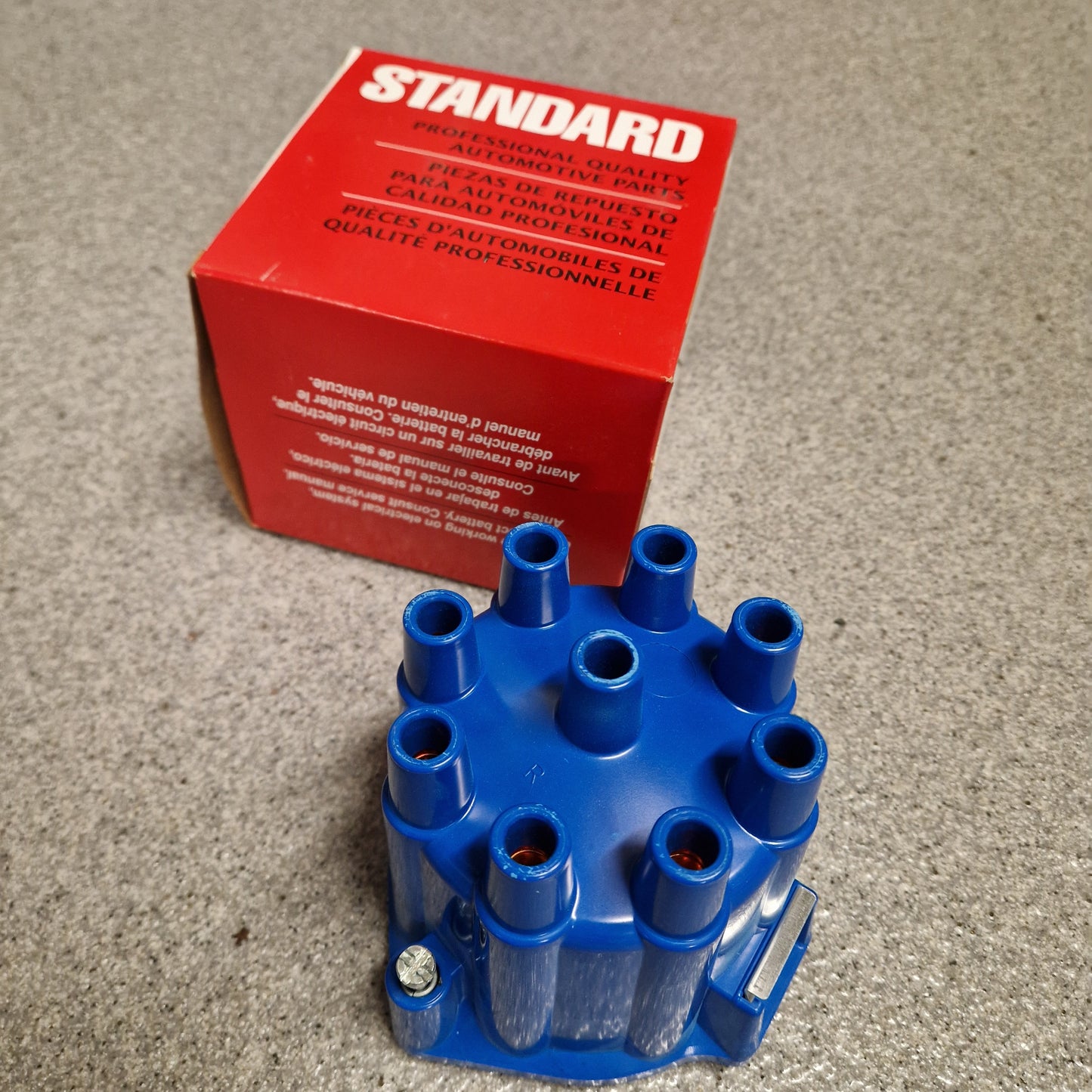 Fördelarlock GM V8 56-74 Blått Lock DR429 (DR976)