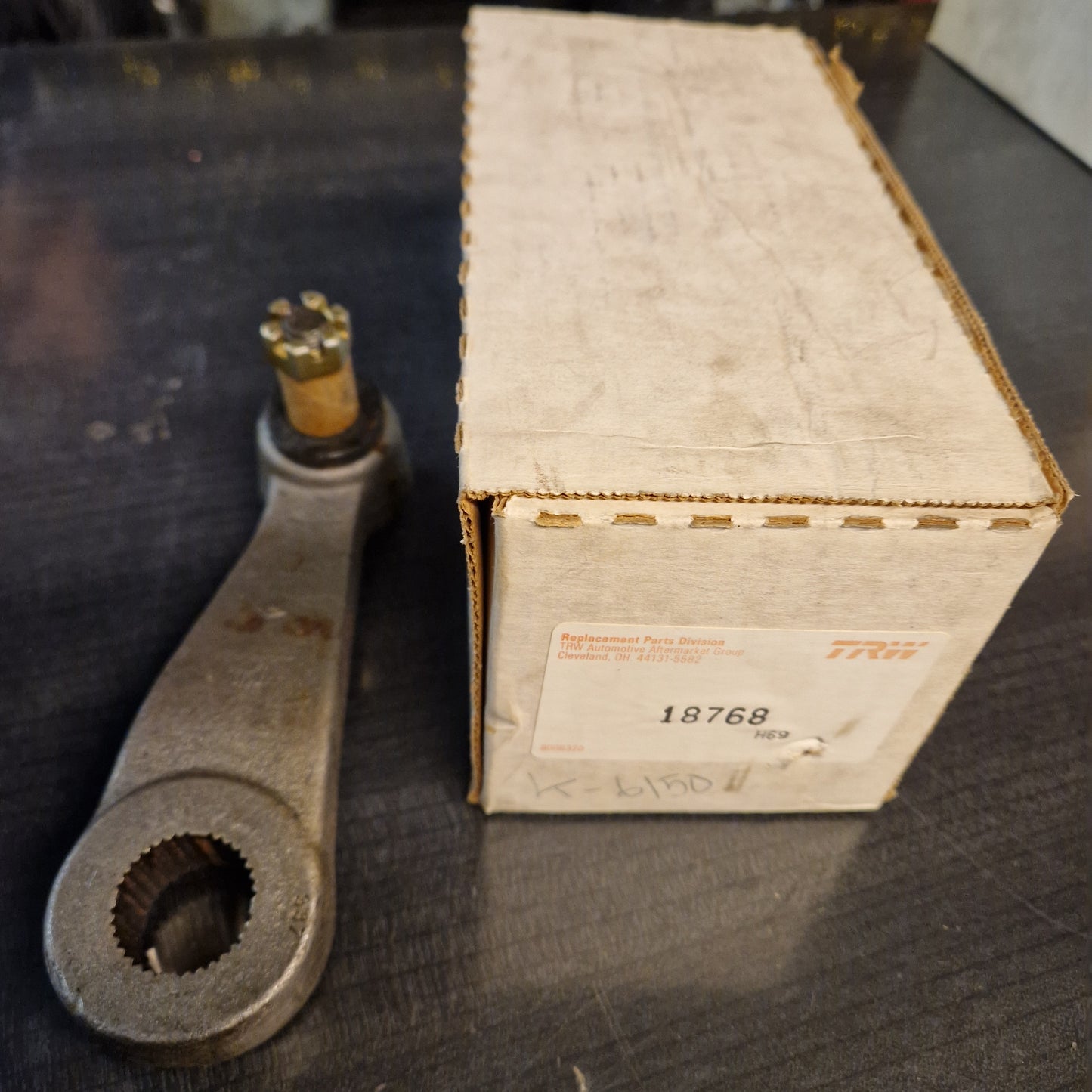 Pitmanarm Pontiac Firebird 1968, GM 68-74 Manuell Styrning 18768, K6150, MK6150