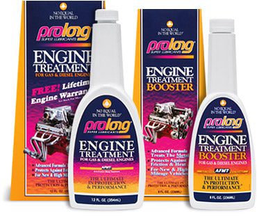 Prolong Engine Treatment.  Oljetillsats för behandling av bensin- och dieseldrivna motorfordon. Steg 1 av 2. 354ml.