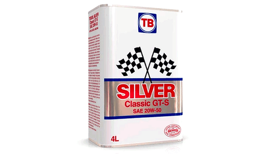 Motorolja Silver Classic GT-S  20W-50 med extra Zink  4 Lit. TB