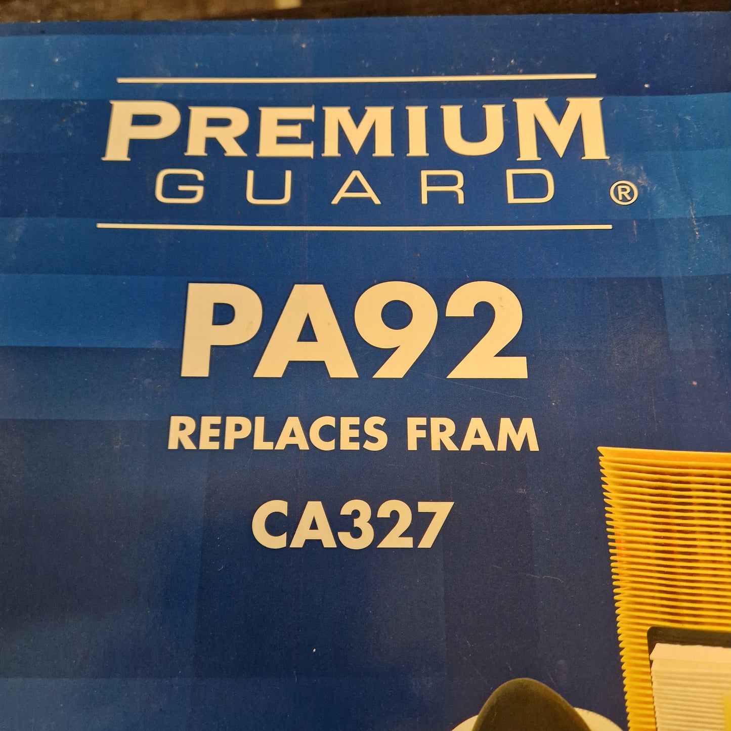 Luftfilter GM 68-92 305x251x62mm 42101, A50092, A329C, PA92, CA327