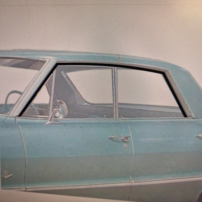 Tätningslist Tak GM FS Buick, Chevrolet, Pontiac, Oldsmobile 63-64 4 dr Ht, Par W2194A