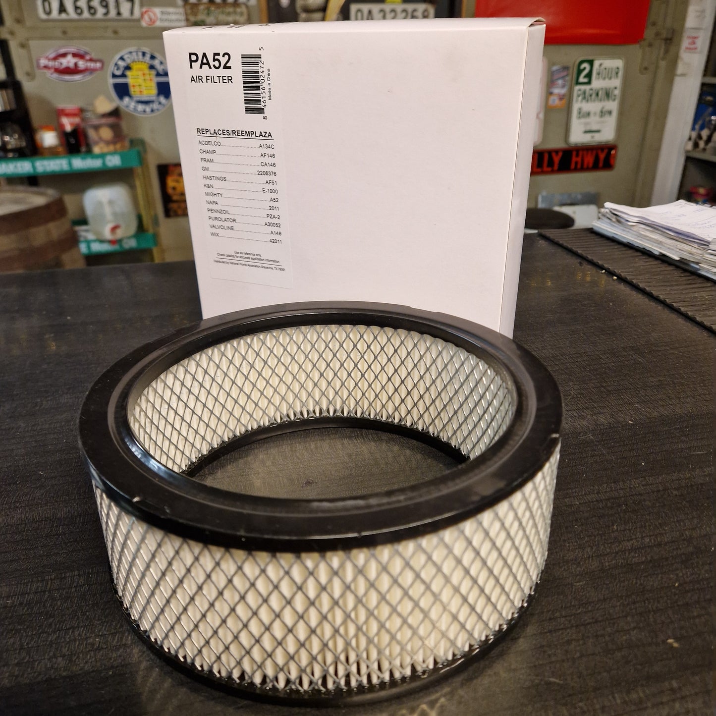 Luftfilter  Chrysler, Dodge, Plymouth 60-80   42011, A30052, A134C, CA146, PA52