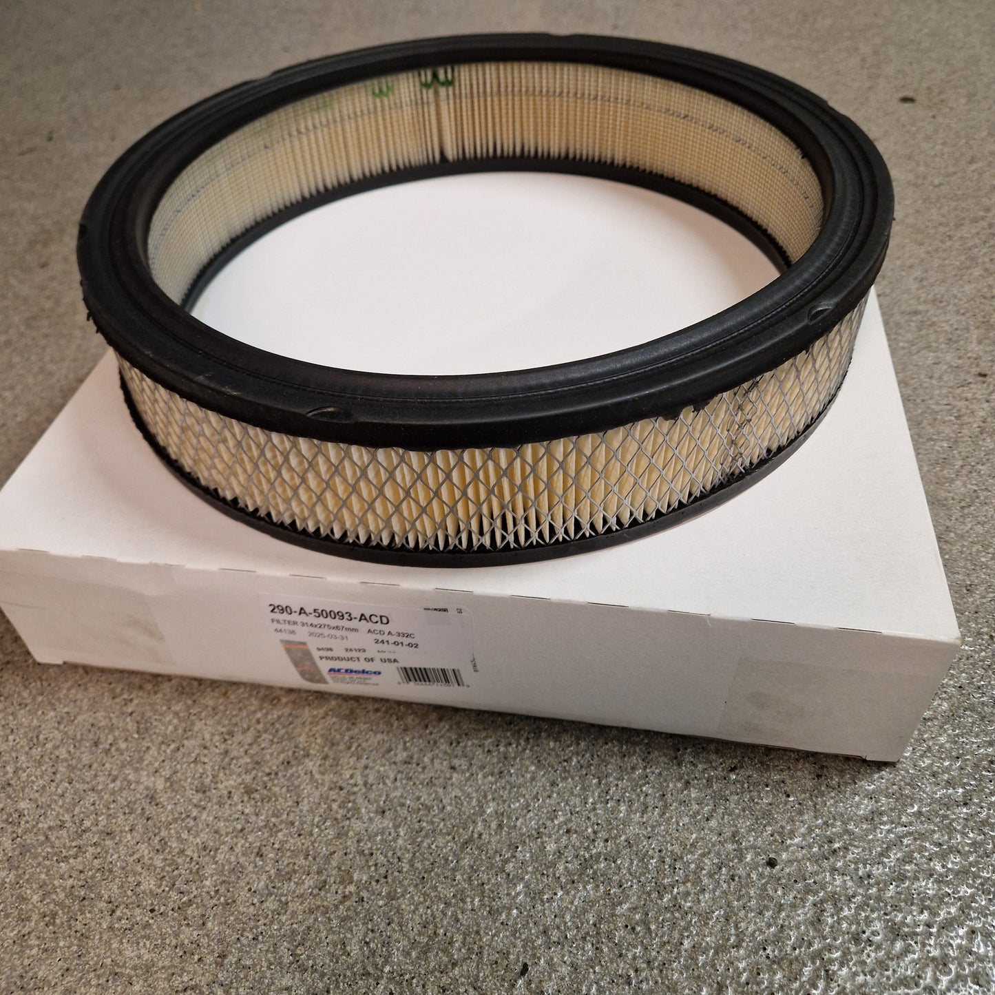 Luftfilter Cadillac 68-79   42099 A50093, A332C, CA325