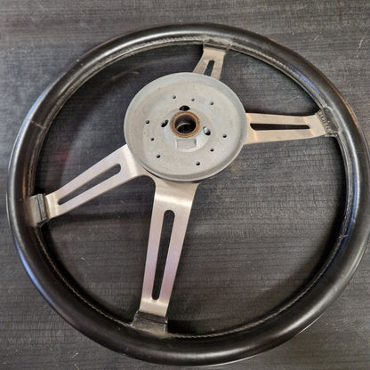 Ratt  Oldsmobile Cutlass 442  70-72  4-ekrad läderratt "Sport"  9751836