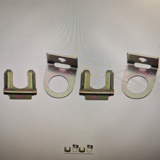 Fästen och Clips till Bromsrör, 4 delar Chevrolet, Dodge, Plymouth 393737 (BR3737K)
