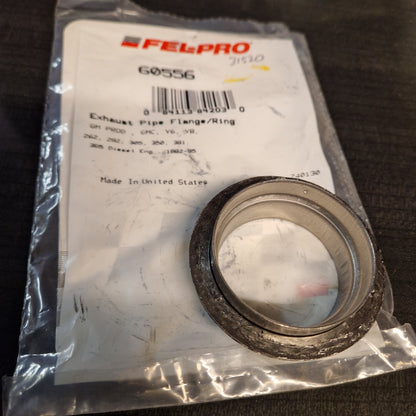 Flänspackning Avgasrör GM 82-95, En Konisk sida samt en platt sida med styrning.  60556, 31520