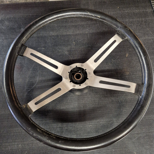 Ratt  Oldsmobile Cutlass 442  70-72  4-ekrad läderratt "Sport"  9751836