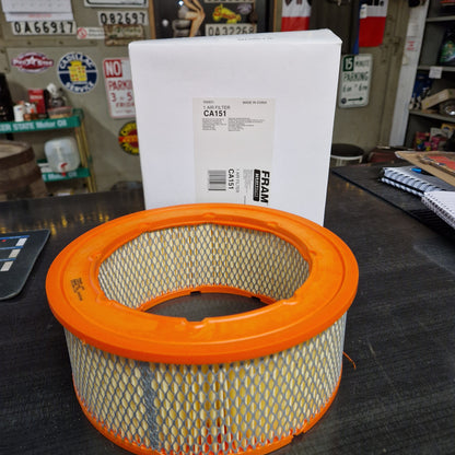 Luftfilter  AMC, Chevrolet, Ford, Jeep, Mercury 6 cyl  240x175x98   CA151 (A30005, 42050)