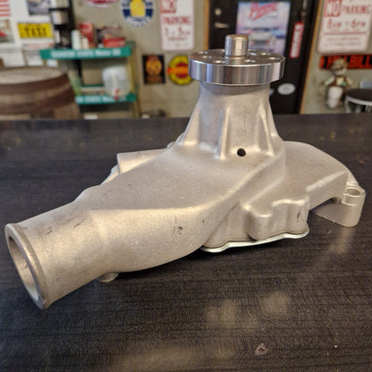 Vattenpump Chevrolet SB 55->  Kort Pump 14,4cm Aluminium  Alu43106, AluAW898, AluUS898, AluMW898, AluDP1313