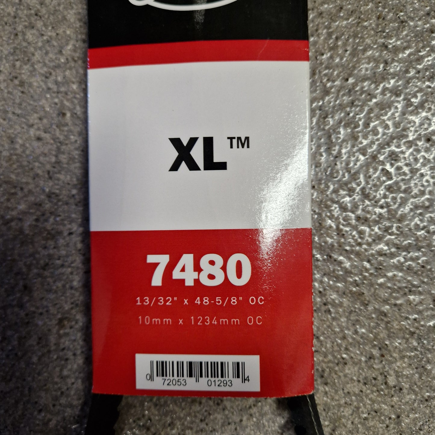 Fläktrem 10mm x 1234mm  7480